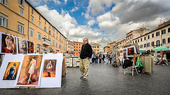 image of the piazza navona one of the Free Things and Stuff to Do in Rome
