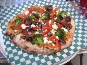image of pizza from Fiazza Fresh Fired one of the best, affordable restaurants in the Byward Market in Ottawa