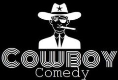 image of the cowboy comedy logo one of the cheap things to do in Toronto that features live comedy for only $10