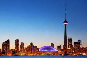 image of the Toronto Inner Harbour Tour boat cruise one of the affordable toronto city tours