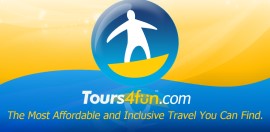 an ad for travel deals available from Tours4Fun one of the best group tour operators in Canada